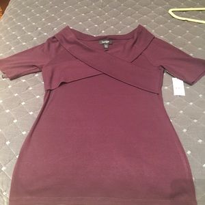 NWT top wine color